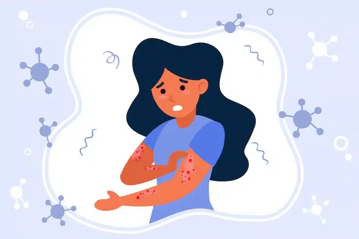 Inverse psoriasis treatment