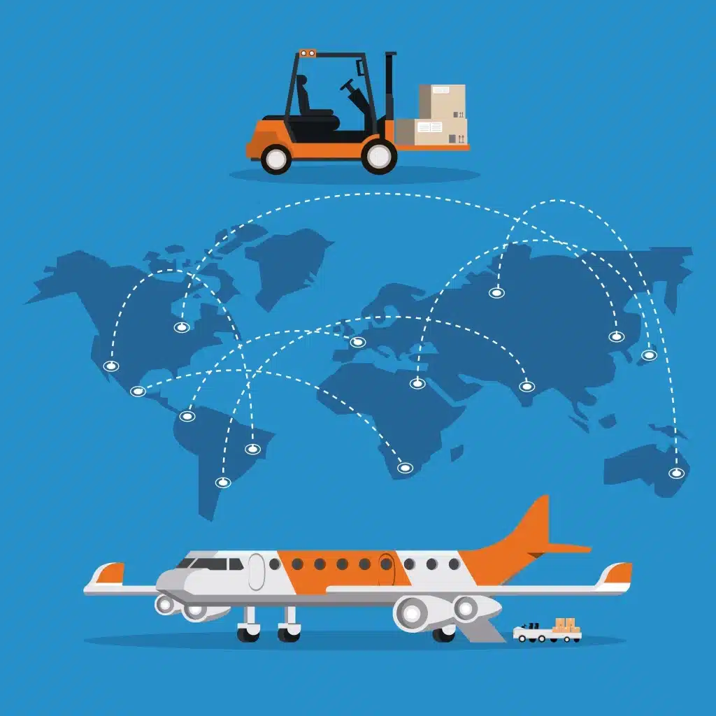Servicio de transporte aereo