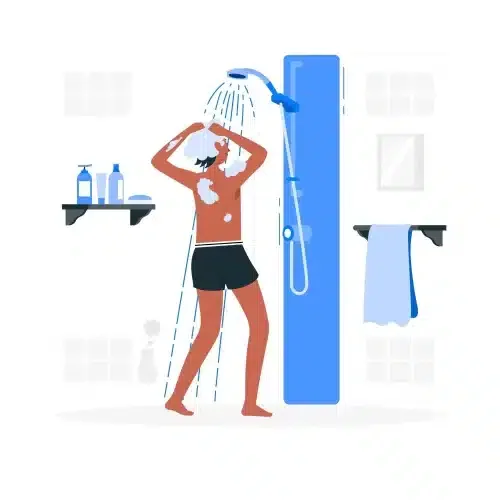 Baño en reparación