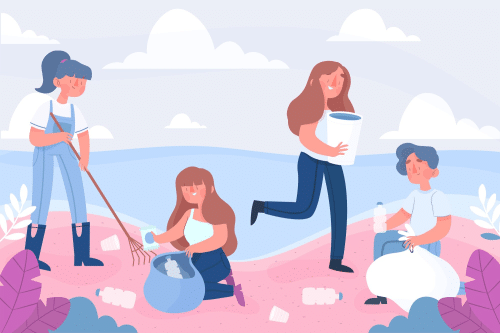 sustainable cleaning routine
